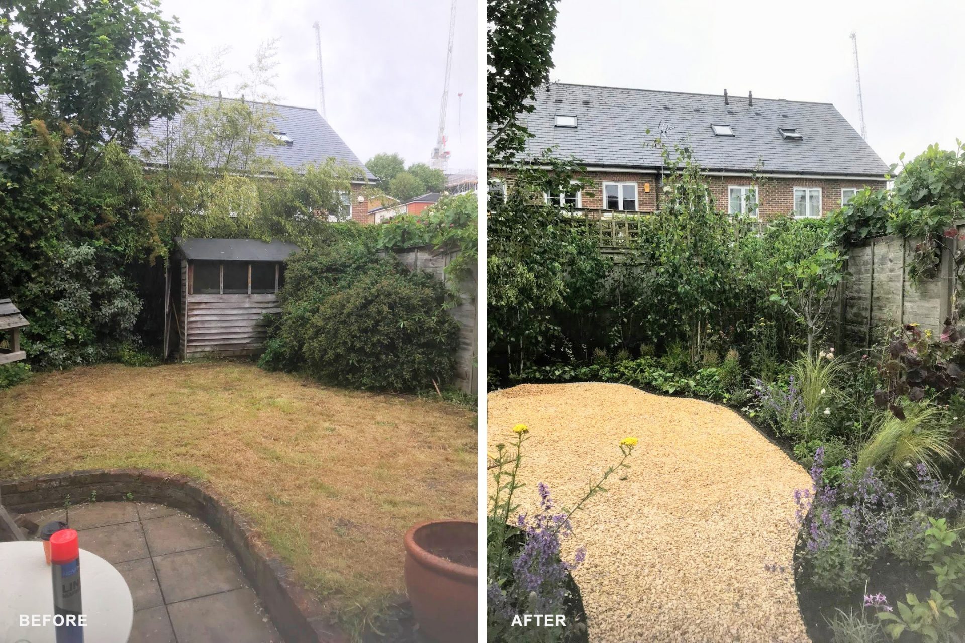A messy or overgrown garden is a sales liability
