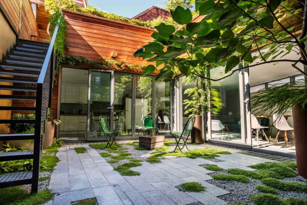 Peacock Place garden - How To Landscape a Sloping Garden